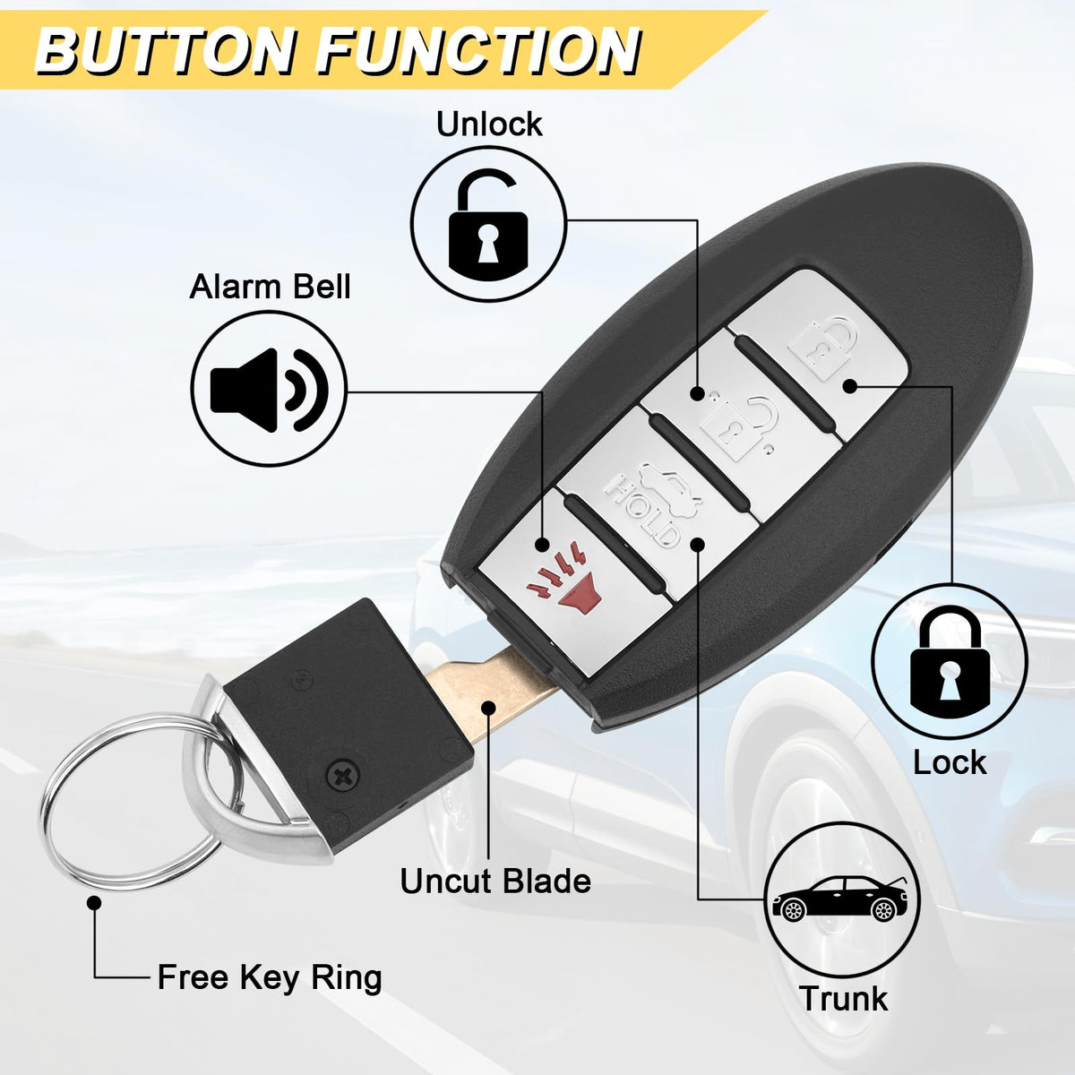 Vurkcy key held in hand showing size and portability benefit