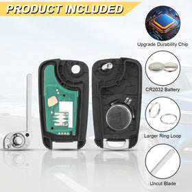 Vurkcy key fob inserted into vehicle dash showing insert-to-start compatibility