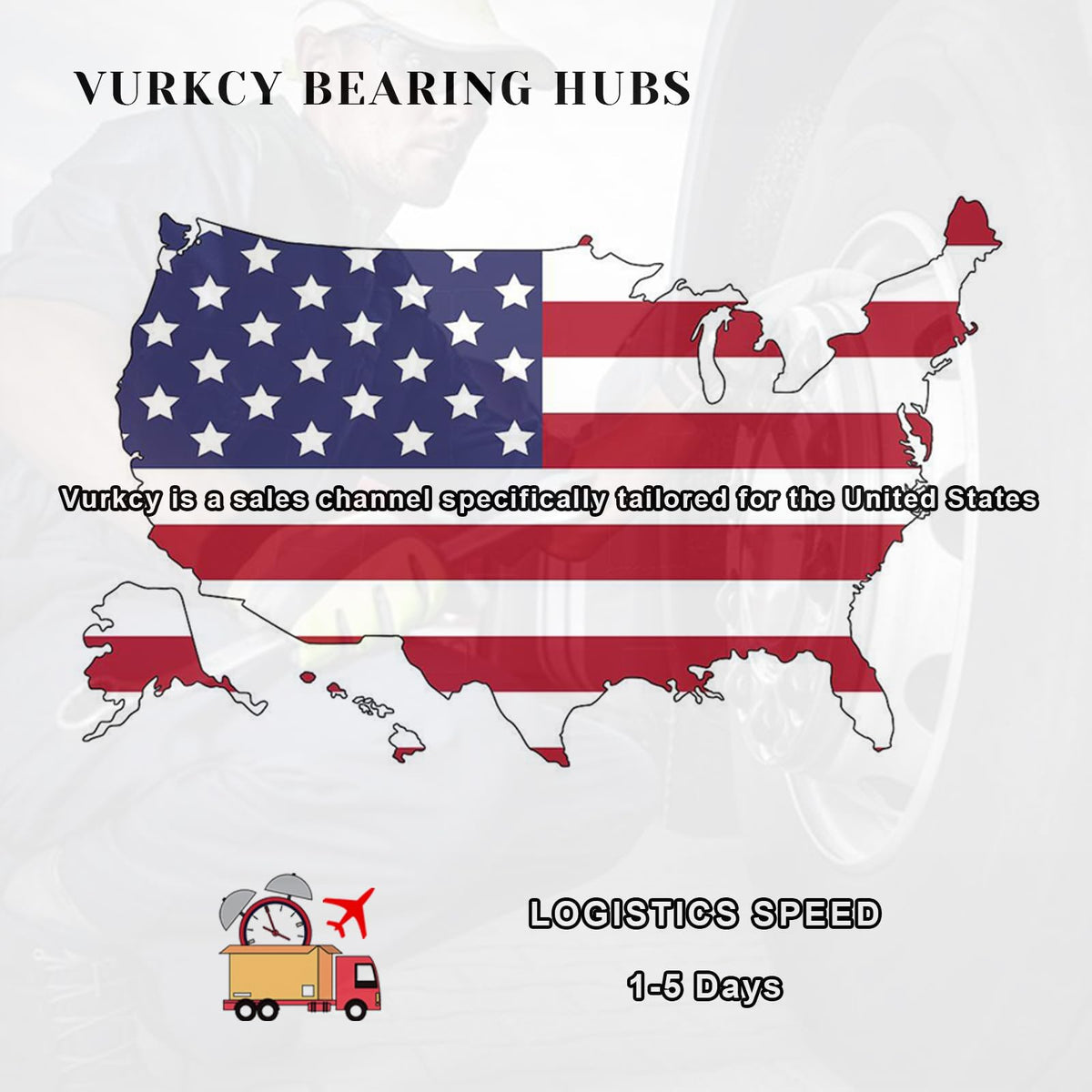 Vurkcy hub being installed in a garage illustrating easy professional fitment