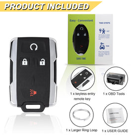 Vurkcy remote attached to keyring on truck keys showing instant replacement benefit