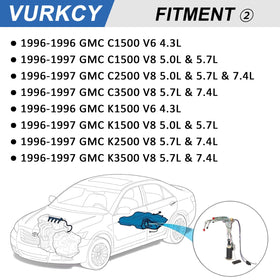 Vurkcy side profile showing fuel level sender arm for accurate tank readings