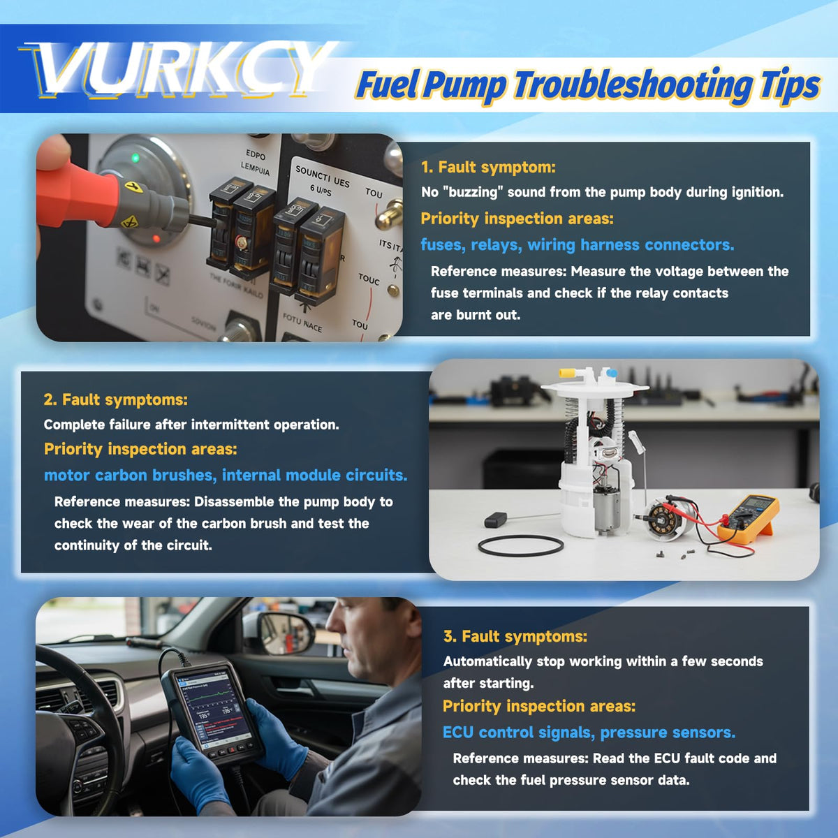 Vurkcy side profile with electrical and fuel line connections for straightforward swap