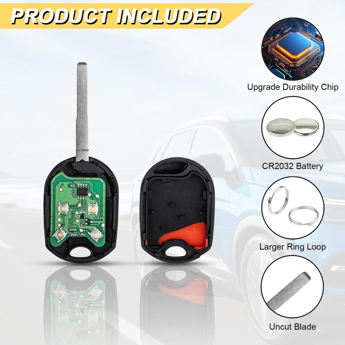 Vurkcy size comparison next to house key showing compact portability benefit