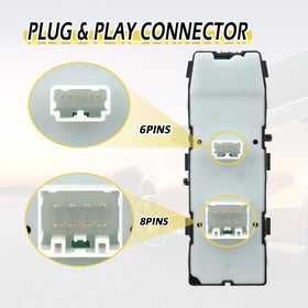 Vurkcy switch button detail highlighting durable plastic buttons for consistent control