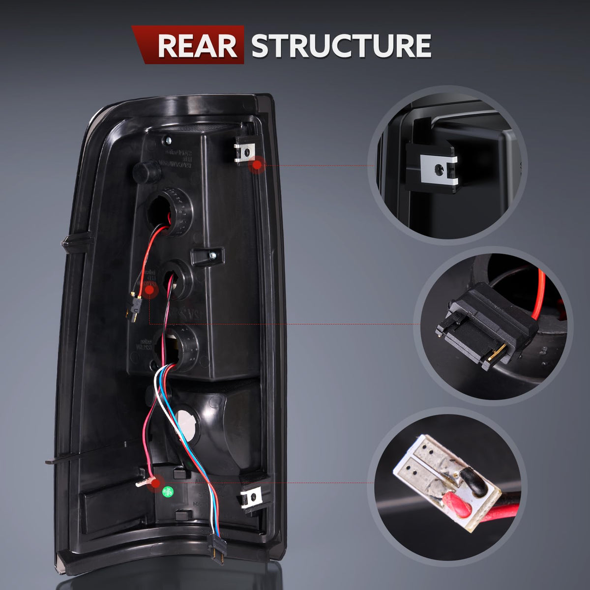 vvavv tail light held in hand showing size and easy handling