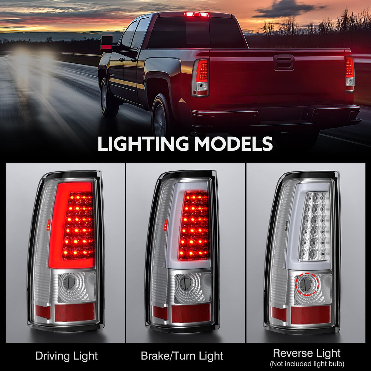 vvavv tail light side profile highlighting shape and mounting alignment