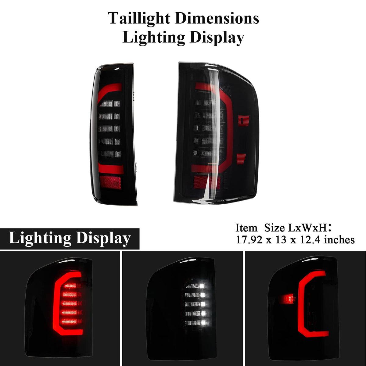 vvavv LED bar illuminated demonstrating brighter light benefit
