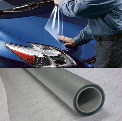 VViViD roll front view showing clean glossy film and storage benefit