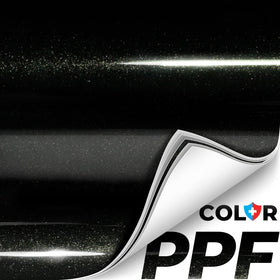 VViViD ColorFusion on vehicle in street scene showing show-quality appearance benefit