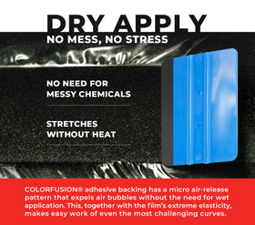VViViD ColorFusion metallic gloss detail showing deep color and shine benefits