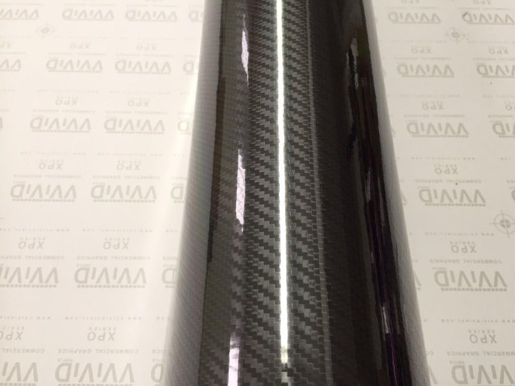 VViViD vinyl beside ruler showing 2x5 ft scale for accurate planning benefit