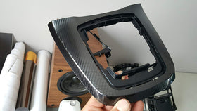 VViViD lifestyle shot of car console displaying premium interior upgrade