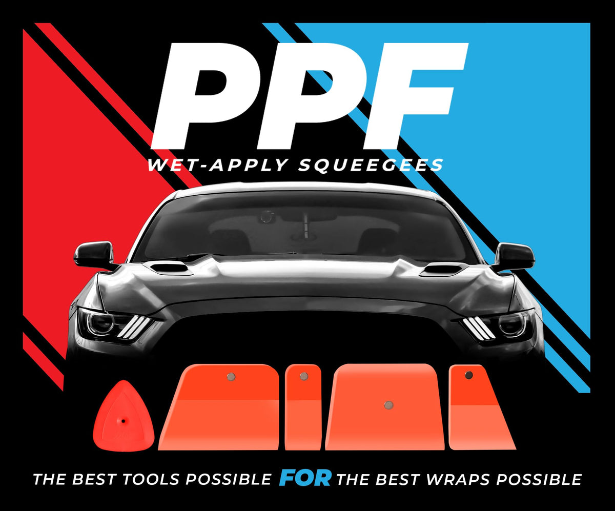 VViViD magnet attached to car hood for easy tool access