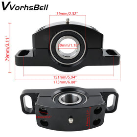VVORHSBELL close-up of machined aluminum surface highlighting corrosion resistance