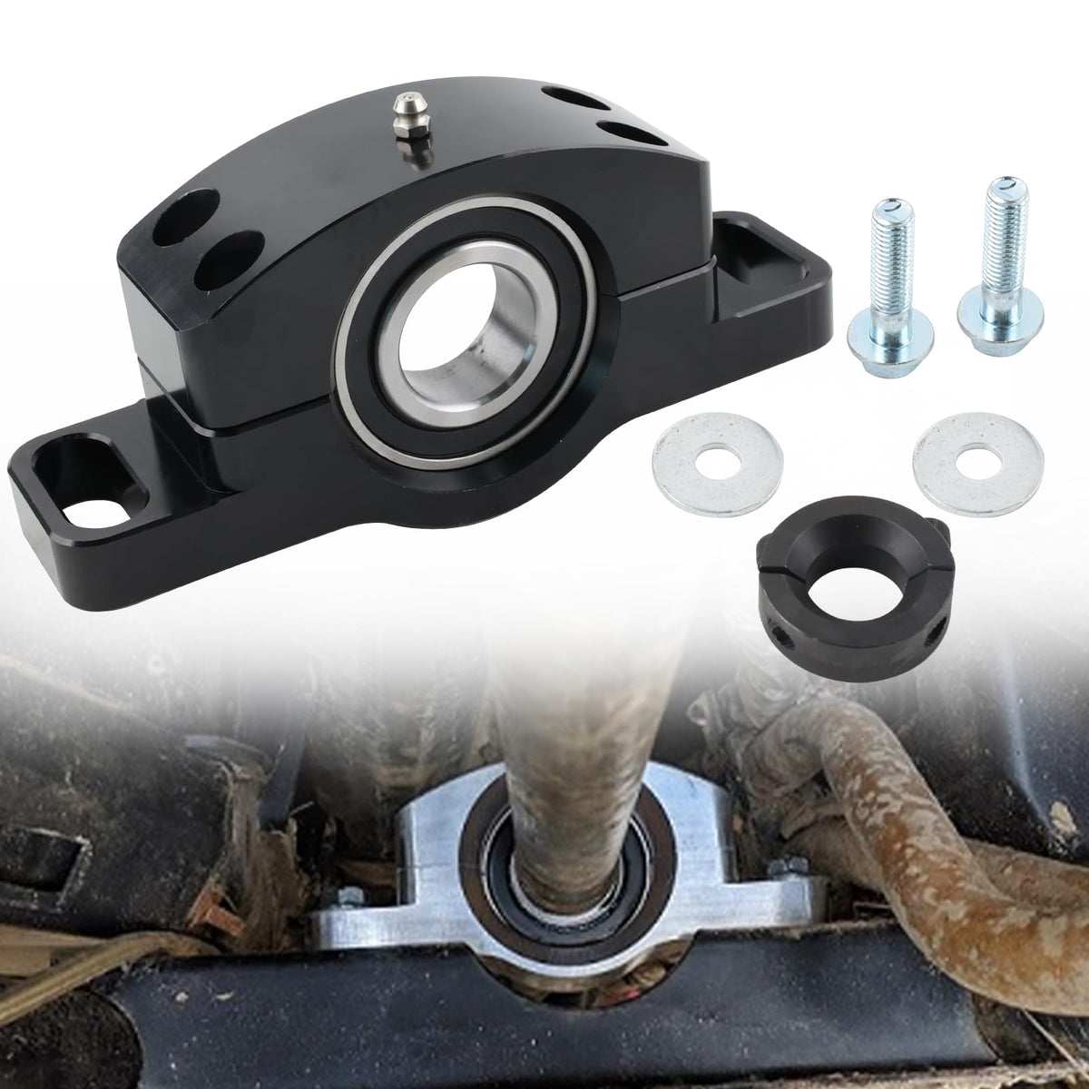 VVORHSBELL front view of carrier bearing showing fitment and durability benefits