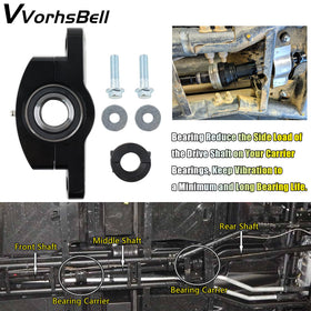 VVORHSBELL installed on RZR driveshaft illustrating restored driveline stability