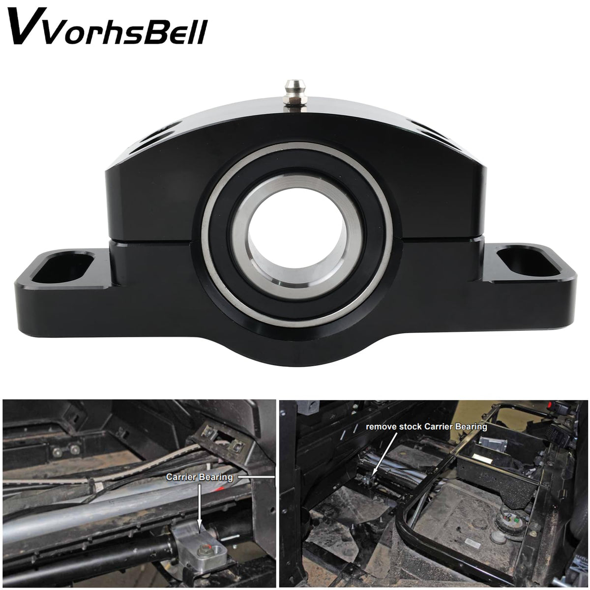 VVORHSBELL lifestyle shot on off-road vehicle showing improved trail reliability
