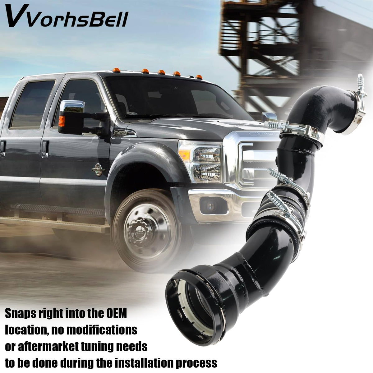 VVORHSBELL lifestyle shot of truck driving showing reliability on the road
