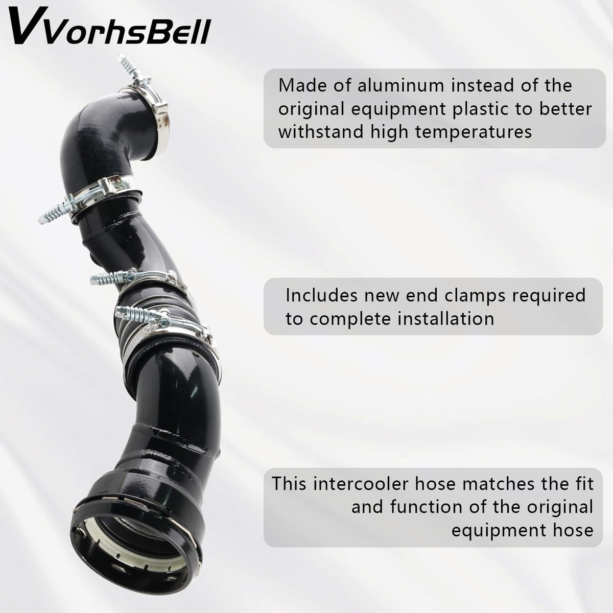 VVORHSBELL size comparison with ruler to show correct length and scale