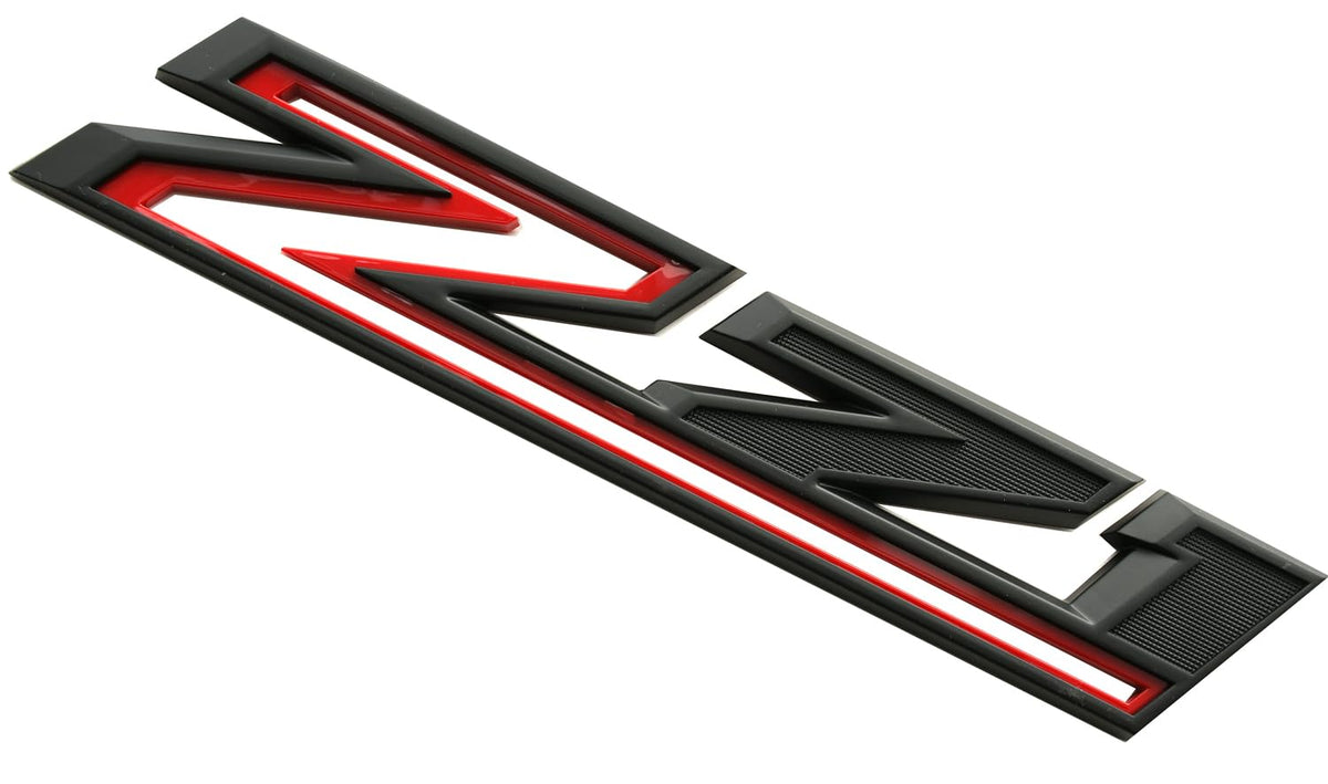 Vxntpart adhesive-backed emblem showing strong peel-and-stick mounting advantage