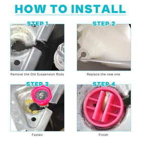 Vypart in-home laundry installation scene showing easy DIY replacement