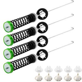 Vypart kit near a top-load washer in laundry room showing quieter operation