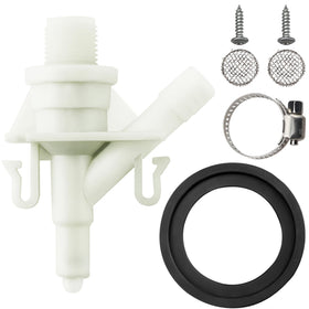Vypart front view of 385311641 valve showing durable design and leak protection