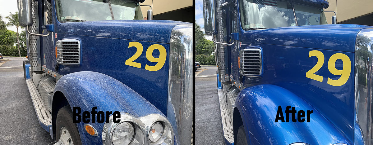 W Pro50 cleaning multiple fleet vehicles for efficient maintenance benefit