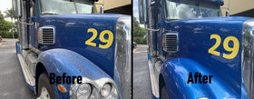 W Pro50 cleaning multiple fleet vehicles for efficient maintenance benefit