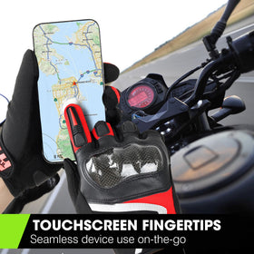 WTACTFUL gloves on rider in city improving comfort and cooling benefit