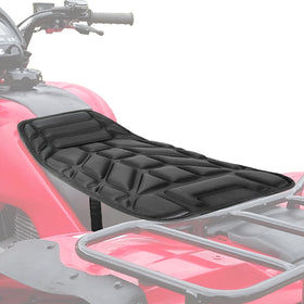 Wacece front view of padded seat cushion showing shape and protection benefit