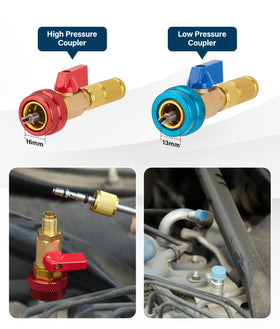WADEO valve core grabber detail illustrating anti-slip design and precise control