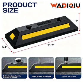 WADIQIU side profile highlighting rubber texture and long-lasting durability