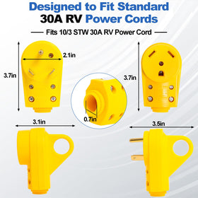 Wadoy rear view of female receptacle showing robust housing benefit