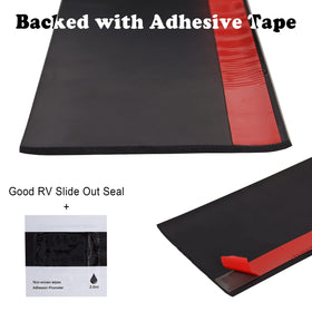 Wadoy adhesive backing with peel-away liner demonstrating quick stick installation