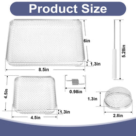 Wadoy stainless steel mesh close-up showing durable corrosion-resistant construction