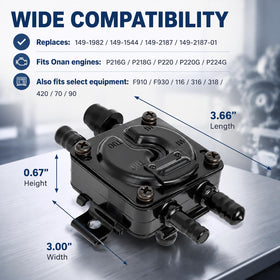 Wadoy kit arranged with included filter and clamps for complete installation