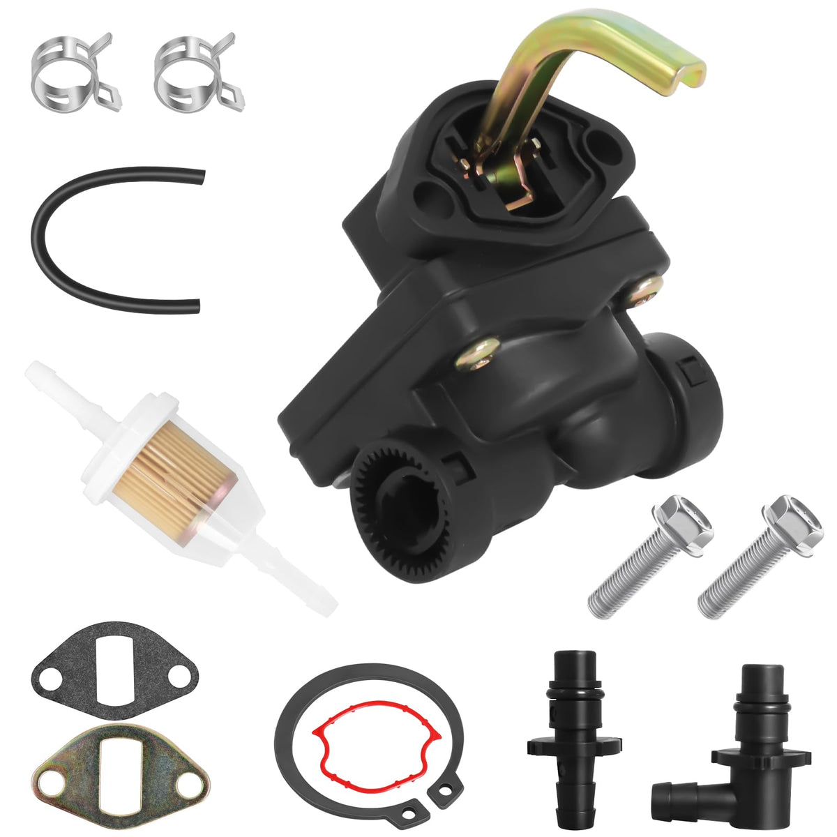 Wadoy front packaging of fuel pump kit showing complete contents and quick identification benefit