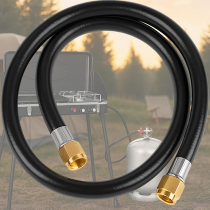 Wadoy front packaging showing compact 3ft propane hose and model info for easy identification