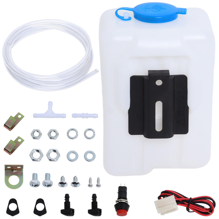 Wadoy front view of complete reservoir kit showing parts and quick replacement benefit
