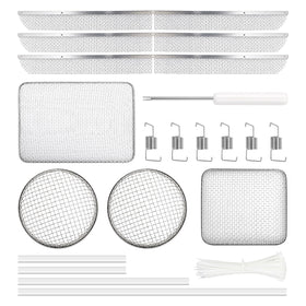 Wadoy front packaging showing full stainless steel vent screen kit and contents