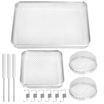 Wadoy front packaging showing full vent screen kit and contents for quick protection