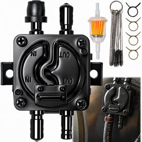 Wadoy front view of vacuum fuel pump showing compact design and reliable fit