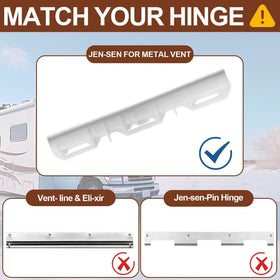 Wadoy long continuous hinge detail delivering smooth operation