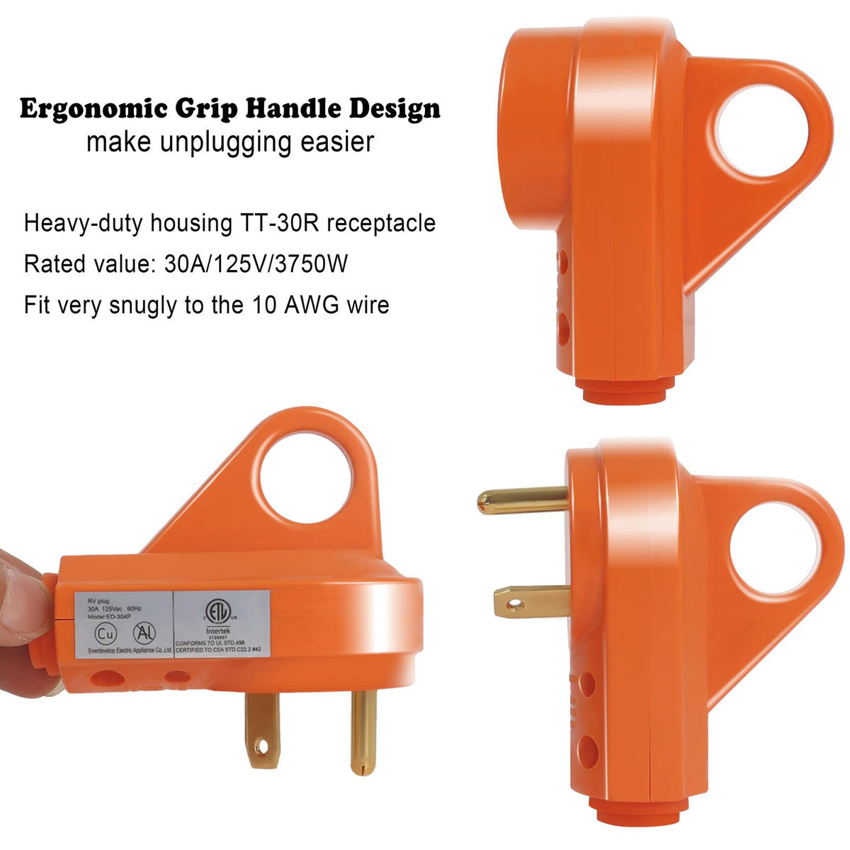 Wadoy open housing showing terminal layout for simple installation benefit