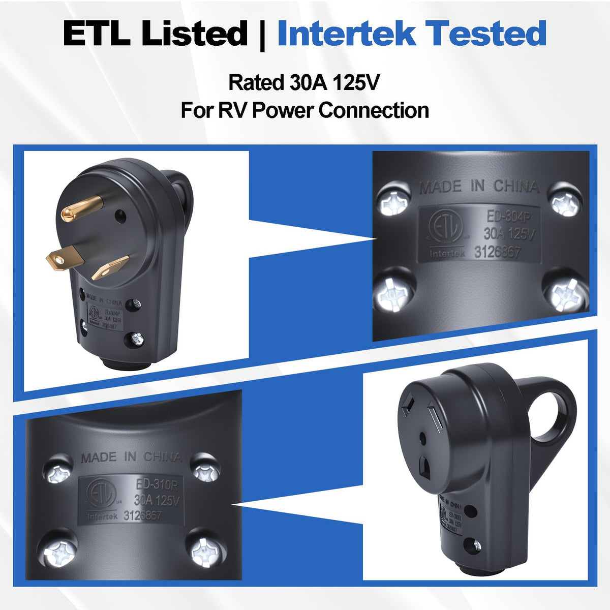 Wadoy closeup of TT-30 terminals showing solid copper contacts for reliable conductivity
