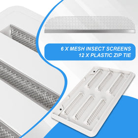 Wadoy vent beside ruler showing dimensions for easy size confirmation