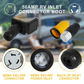 Wadoy weatherproof boot detail sealing connector to prevent water ingress