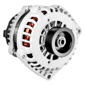 WAGSON alternator front view showing robust housing and cooling fins for reliability
