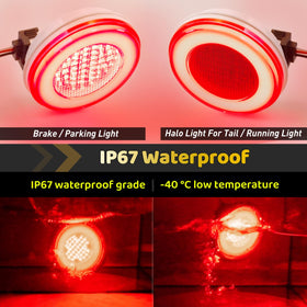 WahMOTOTin packaging with wiring leads, highlights plug-and-play installation ease